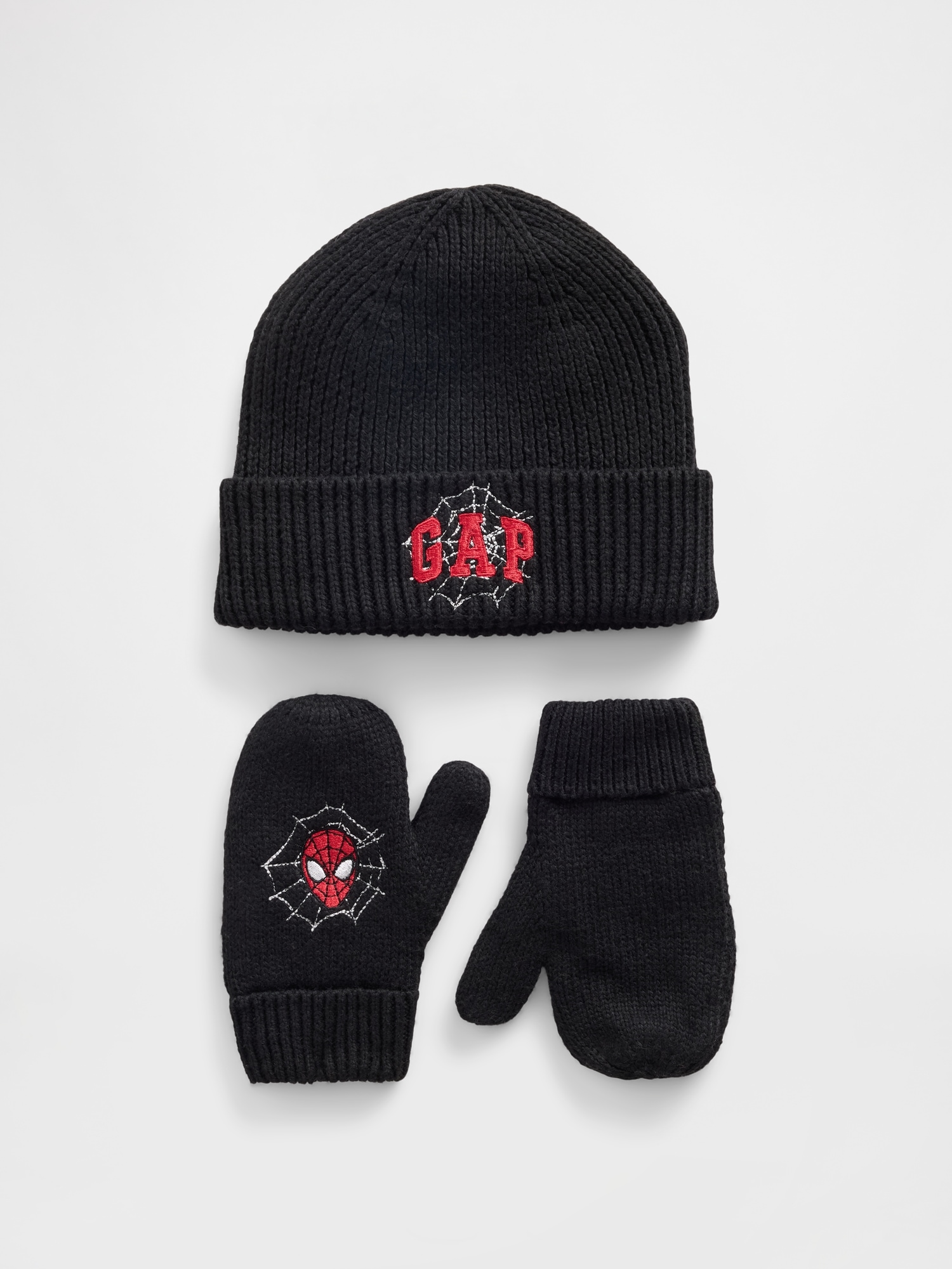 Baby & Toddler Spider-Man Logo Beanie & Mittens Set