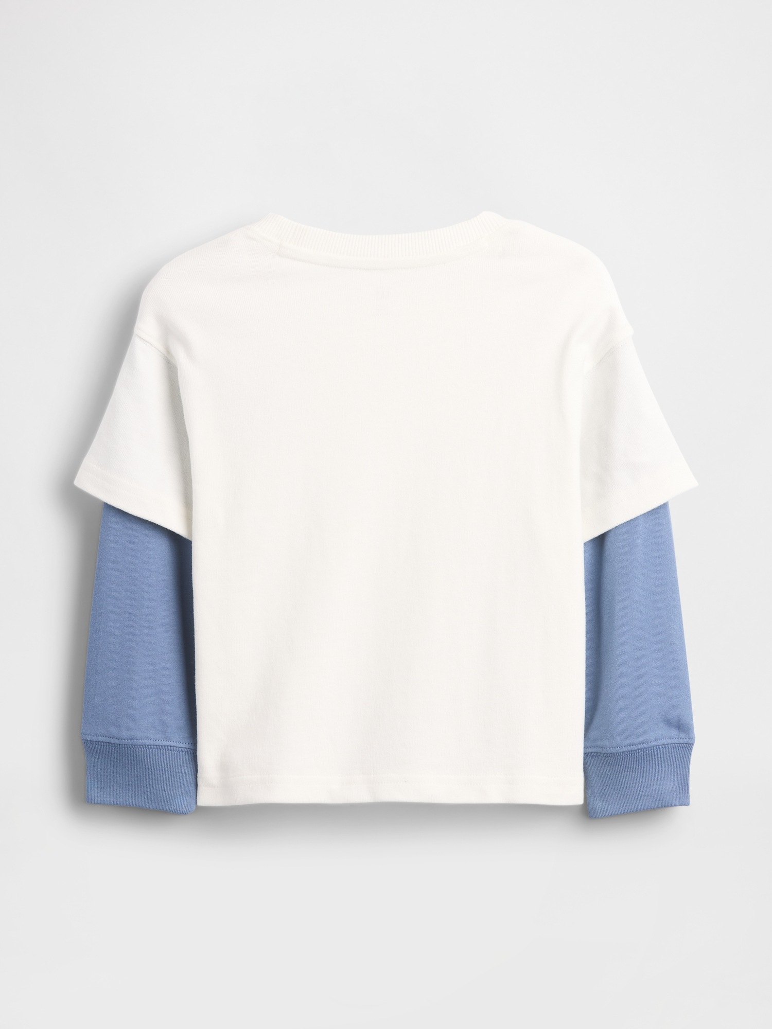 Детские футболки Gap Baby & Toddler 2-In-1 Heavyweight T-Shirt — фото 2