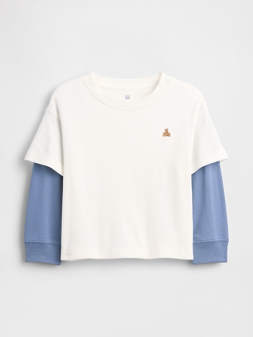 Image number 1 showing, Baby & Toddler 2-In-1 Heavyweight T-Shirt