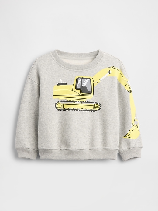 Image number 1 showing, Baby & Toddler VintageSoft Graphic Sweatshirt