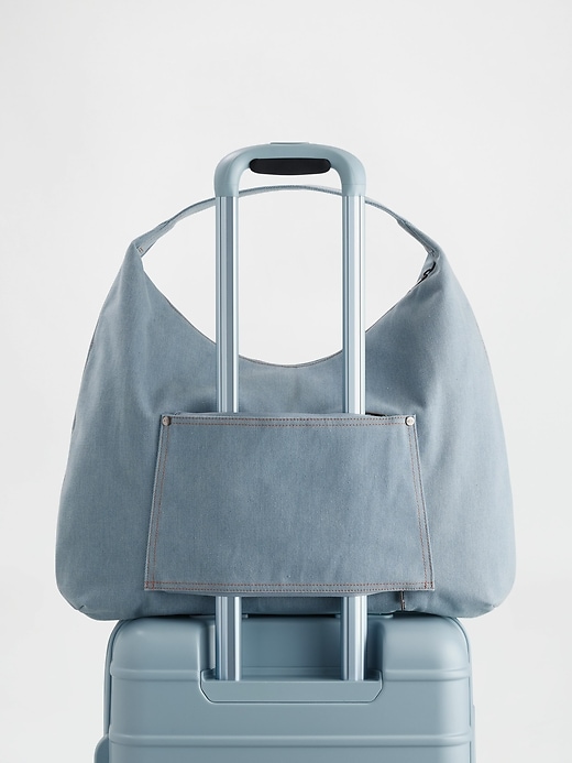 Image number 5 showing, Gap × BÉIS Denim Shoulder Bag