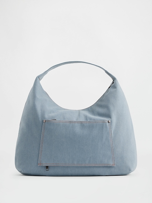 Image number 7 showing, Gap × BÉIS Denim Shoulder Bag