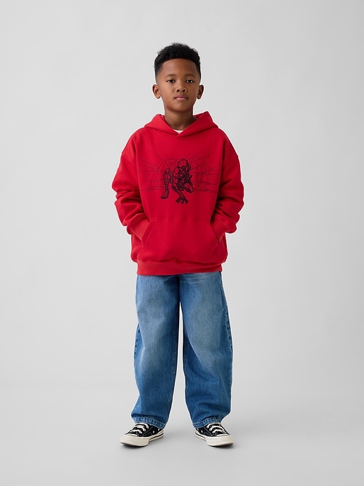 Image number 4 showing, Kids Marvel VintageSoft Relaxed Hoodie