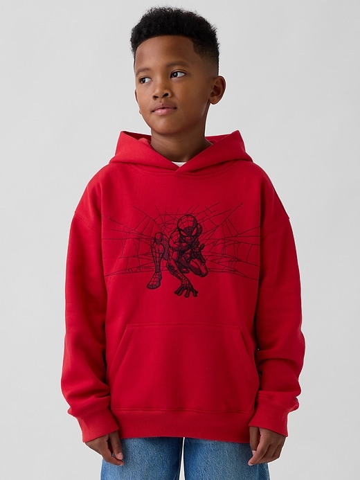 Image number 1 showing, Kids Marvel VintageSoft Relaxed Hoodie