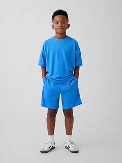 Kids GapFit Tech Recycled Mesh Shorts