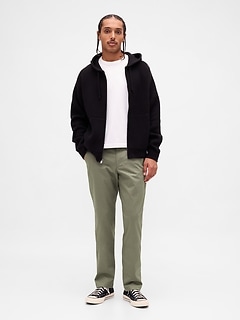 Modern Straight Khakis