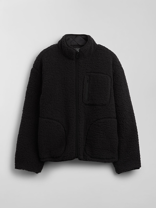 Image number 5 showing, GapFit Reversible Sherpa Jacket