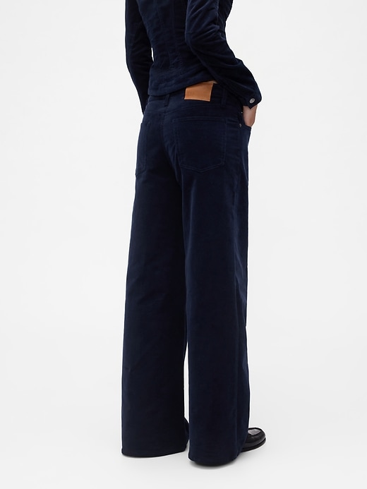 Image number 2 showing, GapStudio Low Rise Corduroy Wide-Leg Pants