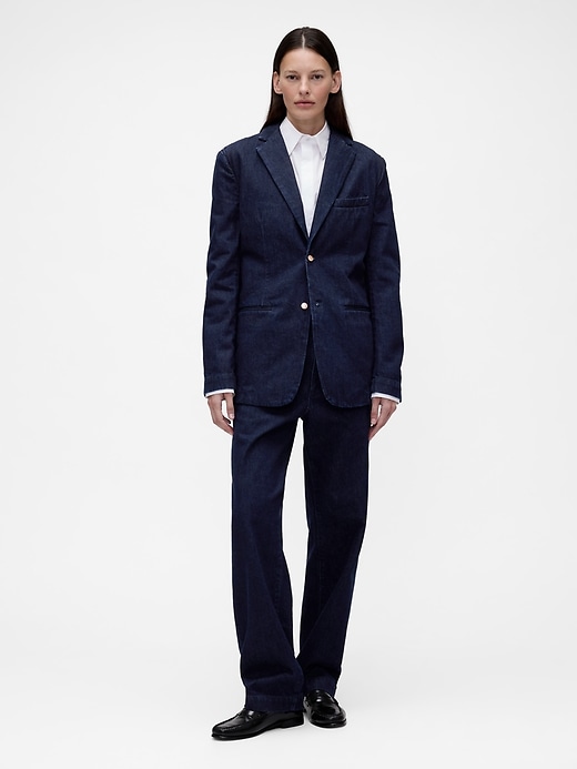 Image number 5 showing, GapStudio Denim Blazer