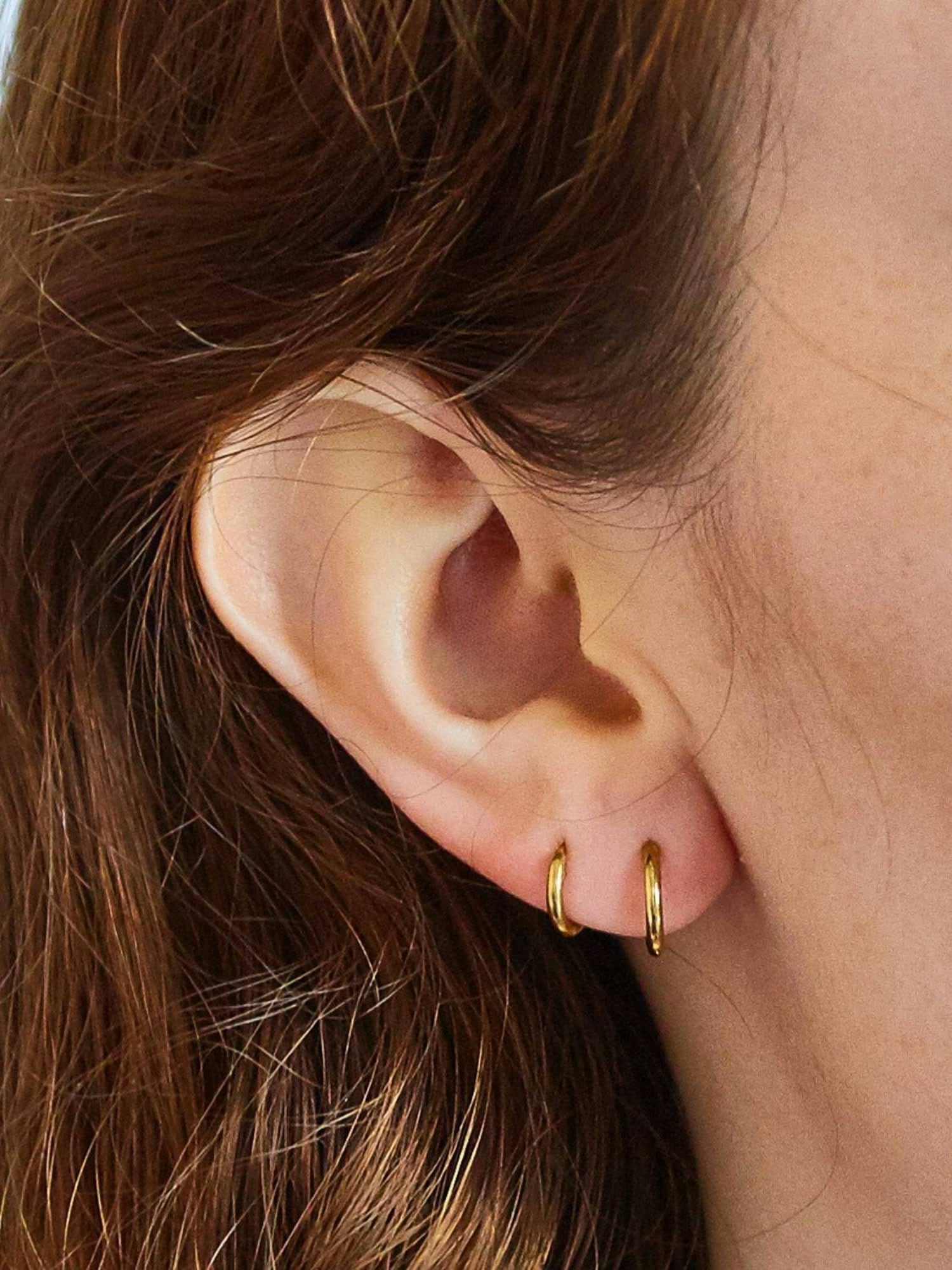 Mini Hoop Earrings Double Pack