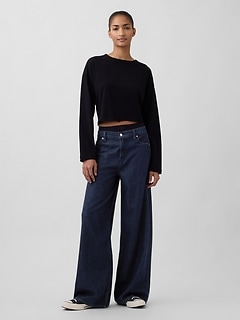 Mid Rise UltraSoft Baggy Jeans