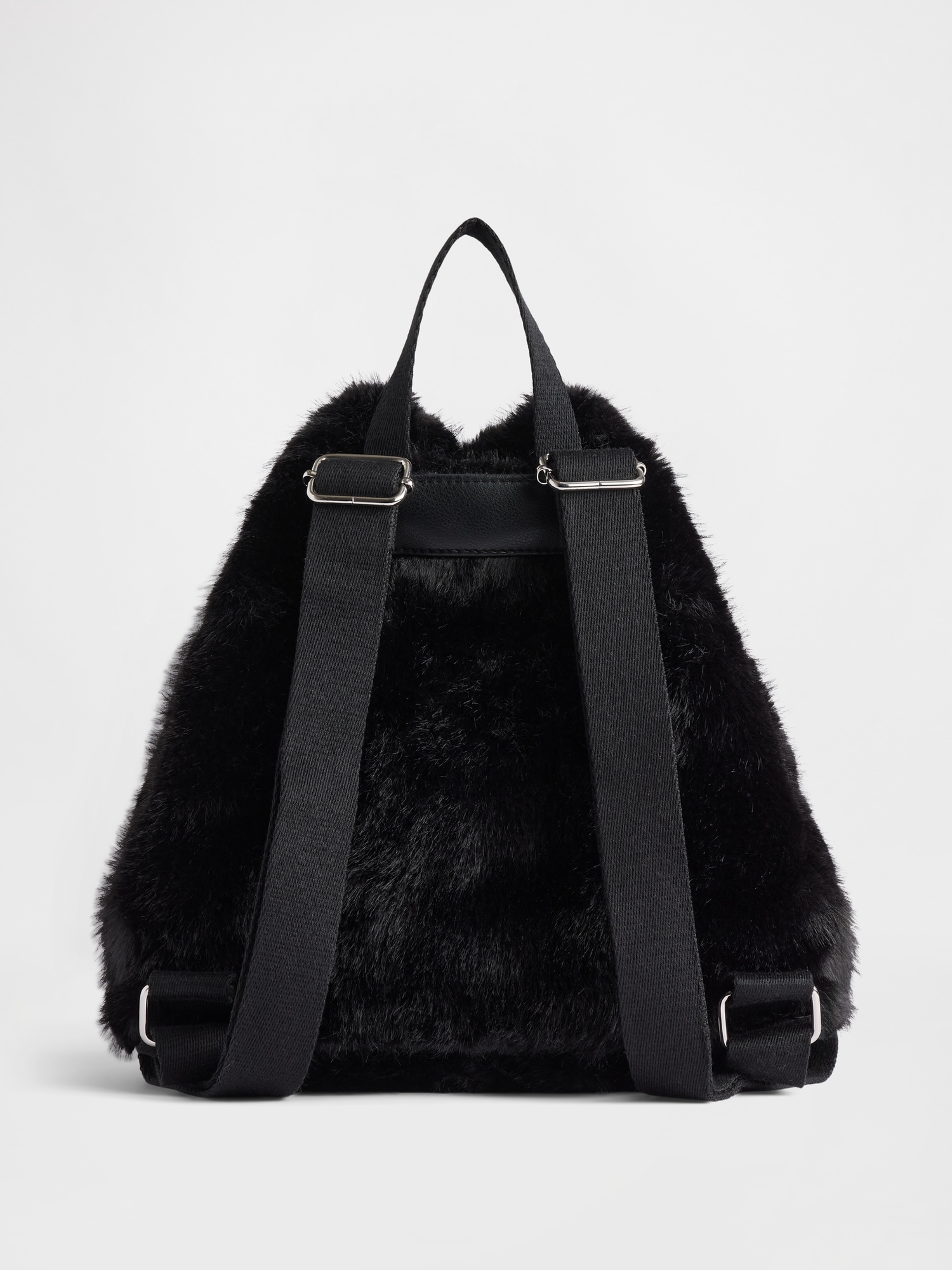 Kids Faux Fur Backpack