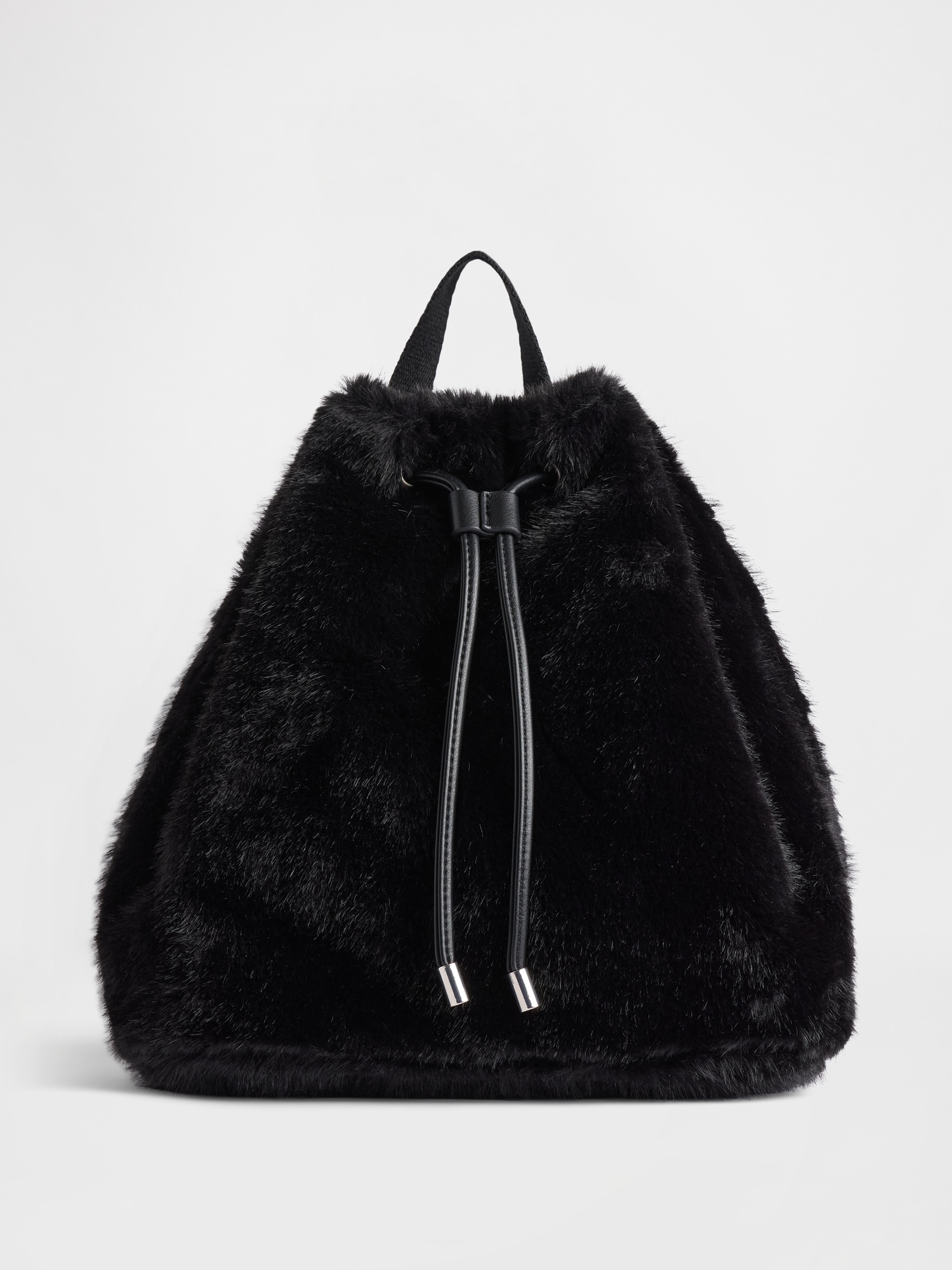 Kids Faux Fur Backpack