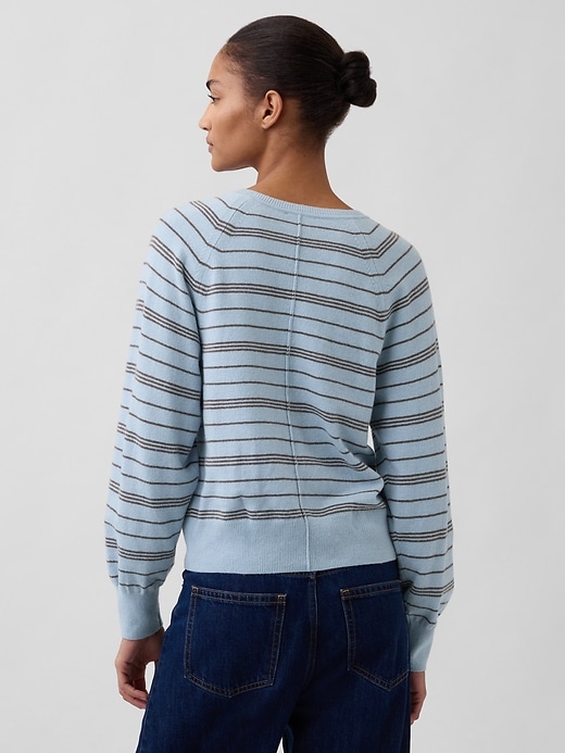 Image number 3 showing, CashSoft Henley Sweater