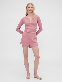 Gap × Summer Fridays Pointelle PJ Shorts