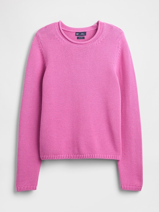 Image number 2 showing, 100% Cotton Rollneck Sweater