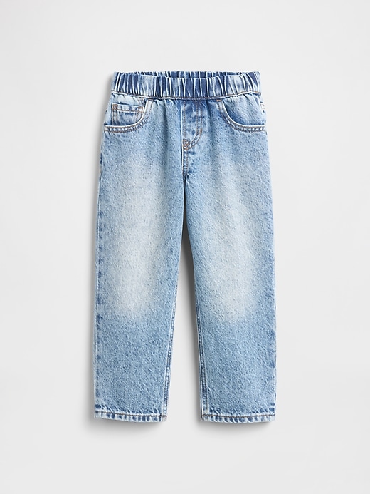 Image number 1 showing, Baby & Toddler Pull-On Baggy Jeans