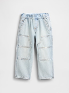 Baby & Toddler Pull-On Baggy Carpenter Jeans