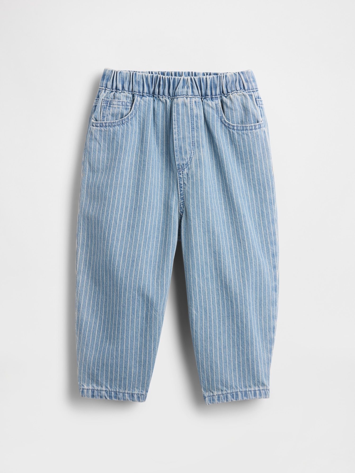 Baby & Toddler Pull-On Barrel Jeans