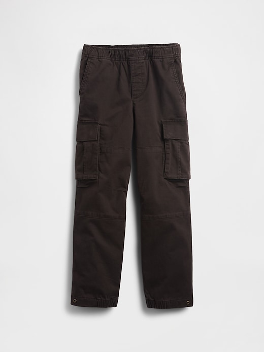 Image number 2 showing, Kids Jersey-Lined Cargo Pants