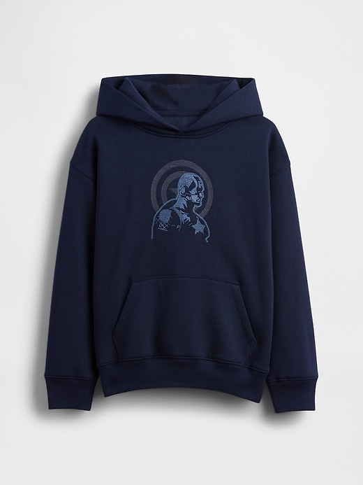 Image number 2 showing, Kids Marvel VintageSoft Relaxed Hoodie