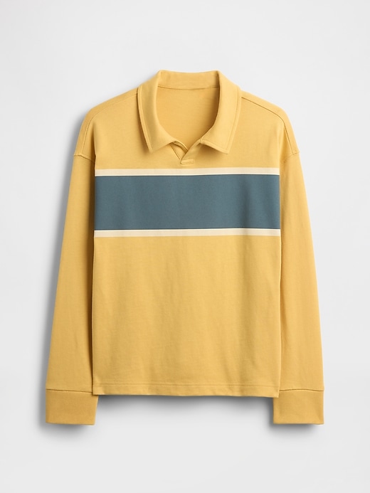 Image number 2 showing, Kids Relaxed Stripe Polo Shirt