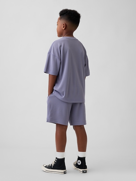 Image number 3 showing, Kids GapFit Tech Recycled Mesh Shorts