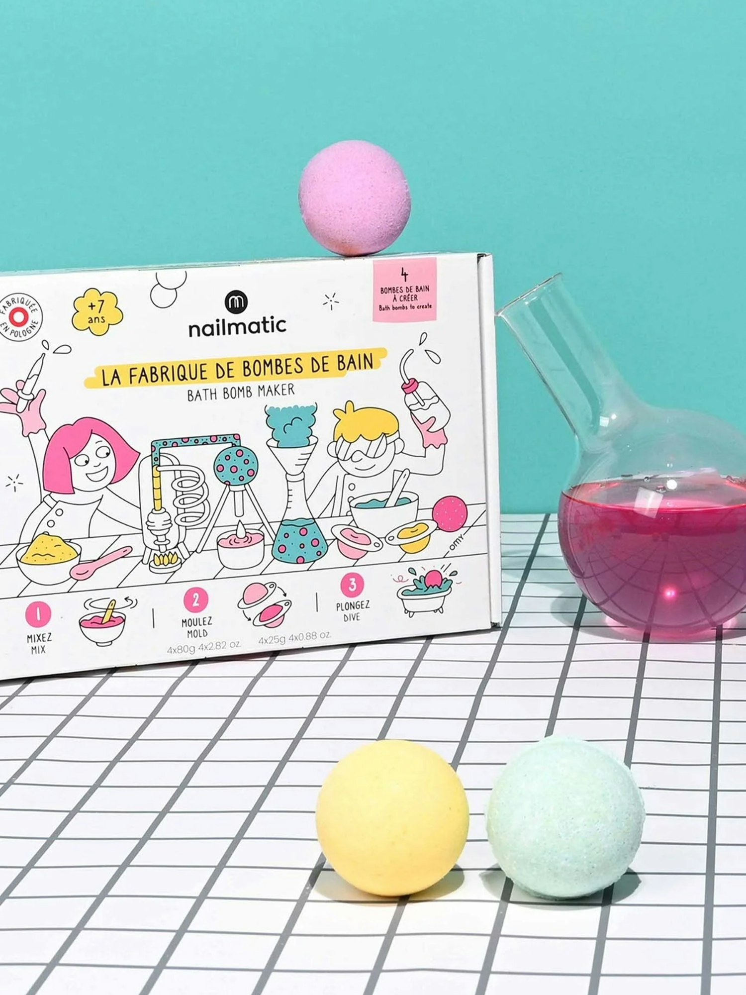 Nailmatic Bath Bomb Maker Kit