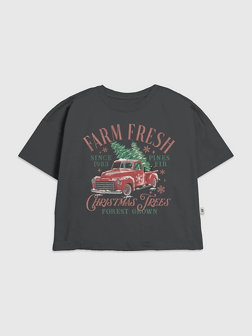 Image number 1 showing, Kids Farm Fresh Christmas Trees Graphic T-Shirt