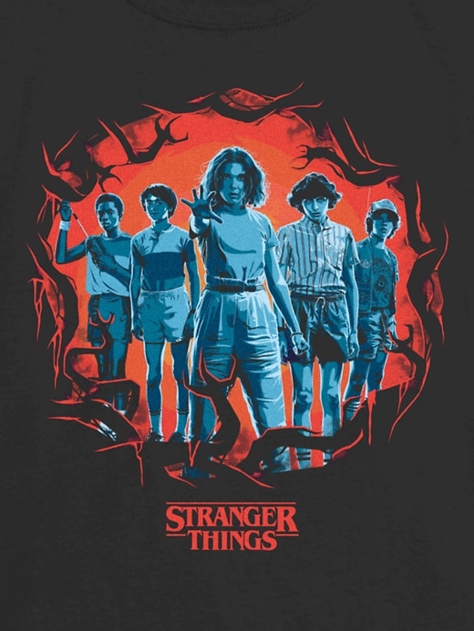 Image number 3 showing, Kids Stranger Things Eleven Graphic T-Shirt