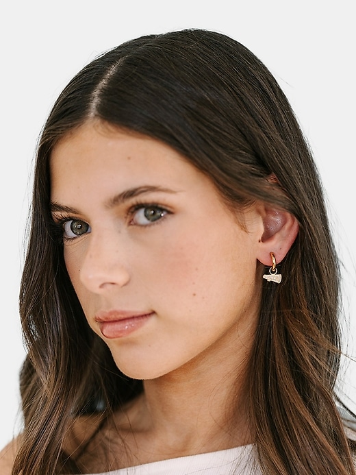 Image number 2 showing, Pierced Co Megaphone Charm For Huggie Earrings