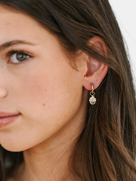 Image number 2 showing, Pierced Co Birthday Party Charm For Huggie Earrings