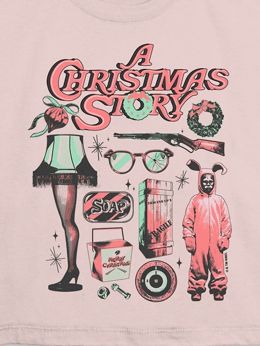 Image number 3 showing, Kids A Christmas Story Icons Graphic T-Shirt