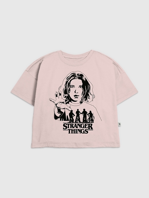 Image number 1 showing, Kids Stranger Things Hawkins Bike Ride Graphic T-Shirt