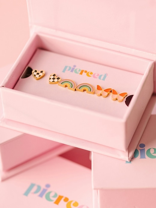 Image number 2 showing, Pierced Co Bestseller Screwback Earring Set