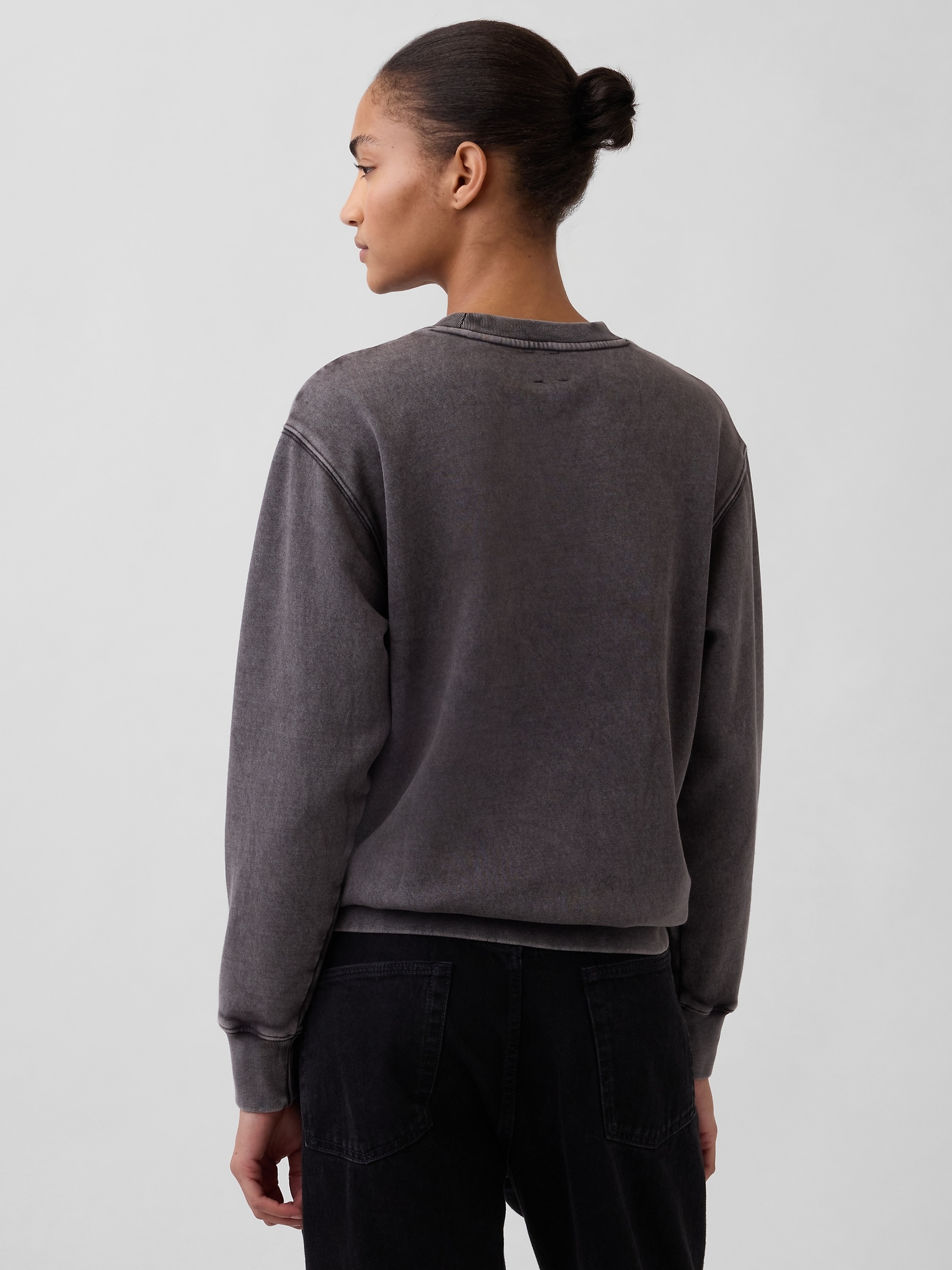 VintageSoft Gap Logo Tunic Sweatshirt