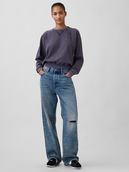 Image number 2 showing, French Terry Raglan Sweatshirt