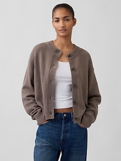 CashSoft Oversized Chunky Cardigan
