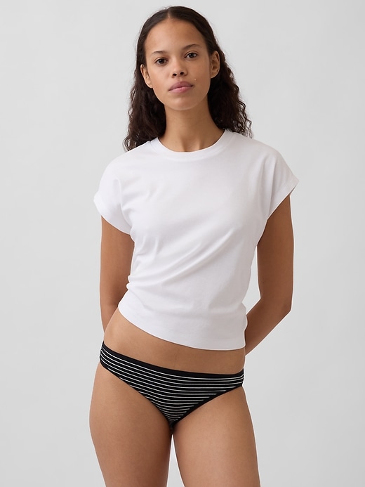 Organic Stretch Cotton Thong