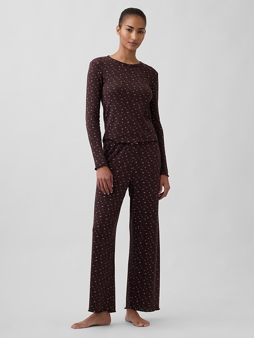 Image number 2 showing, Pointelle PJ Top