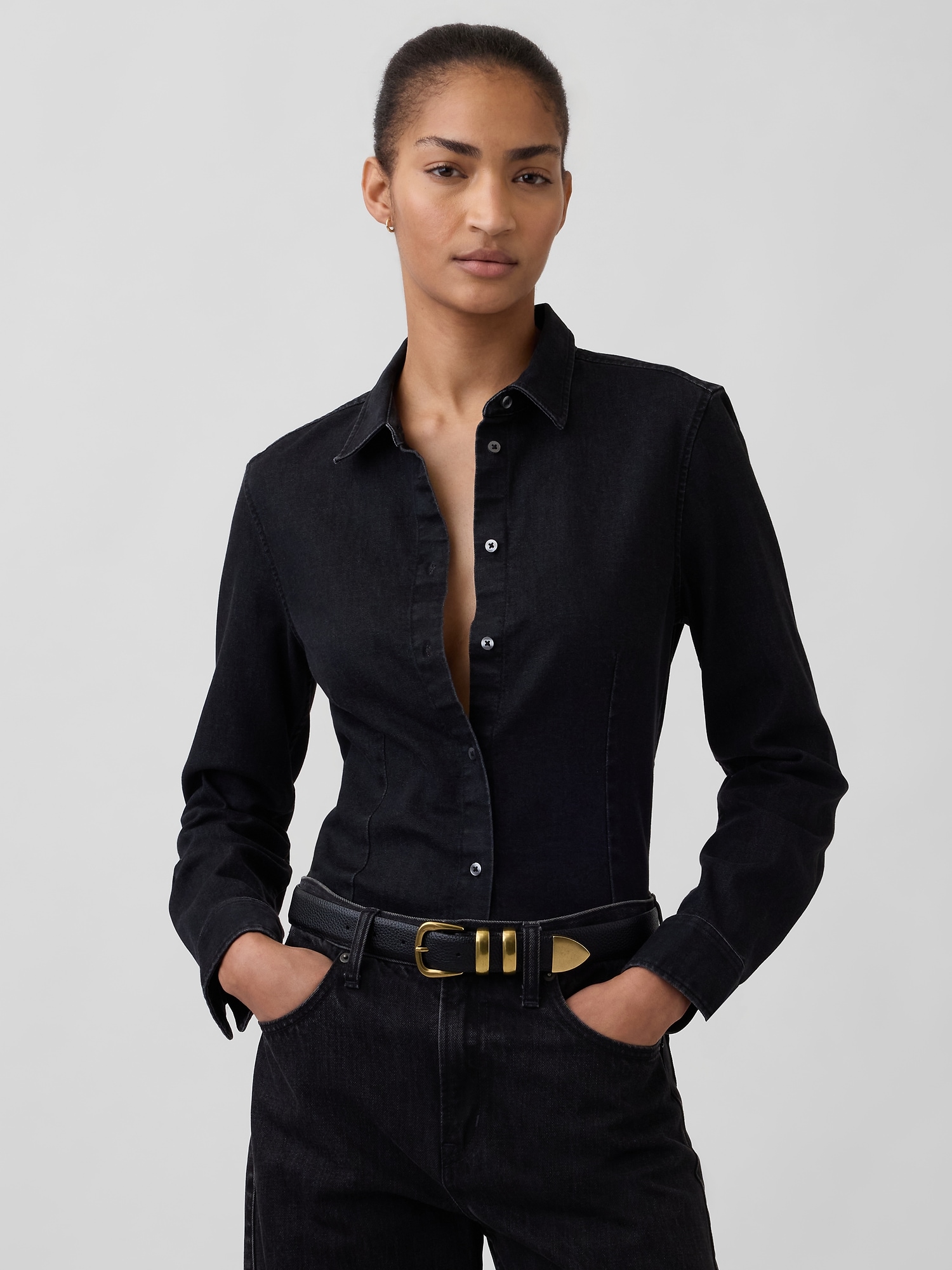 Vegan Leather Pebble Belt