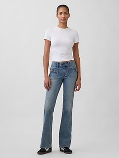 Low Rise Long & Lean Jeans