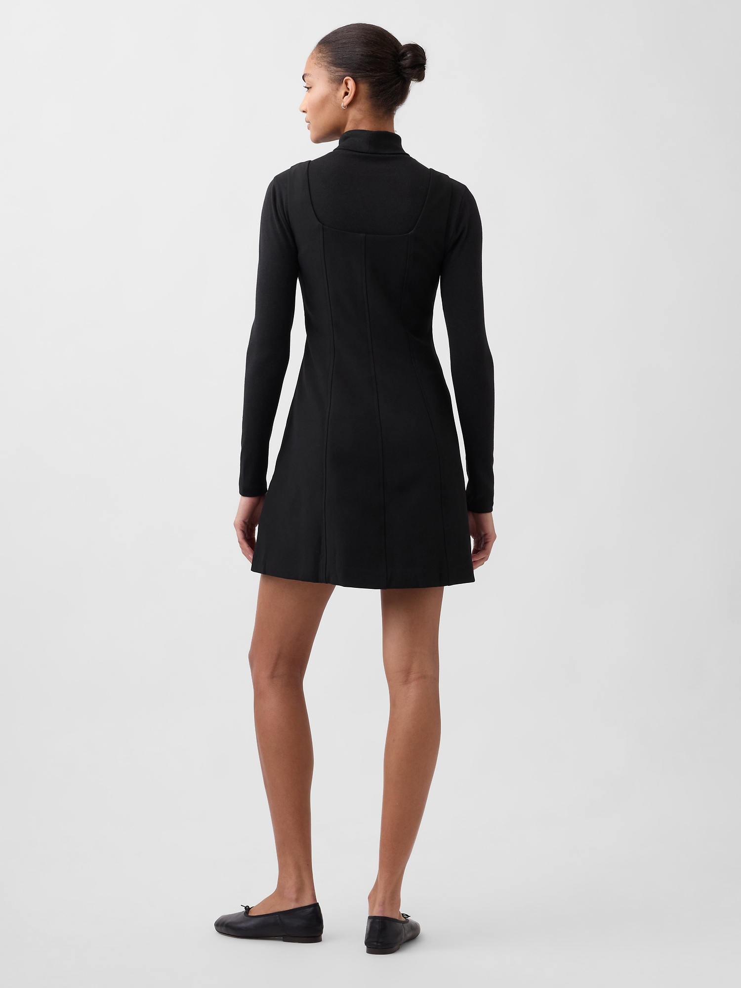 BiStretch Seamed Mini Dress