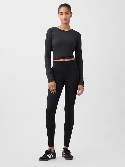 Image number 1 showing, GapFit High Rise Power Full Length Leggings