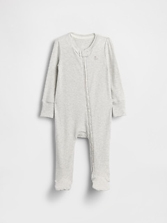 Baby First Favorites TinyRib Footed One-Piece