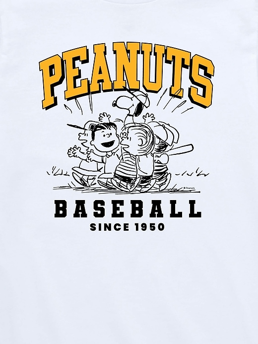 Image number 3 showing, Toddler Peanuts Baseball Short Sleeve Tee