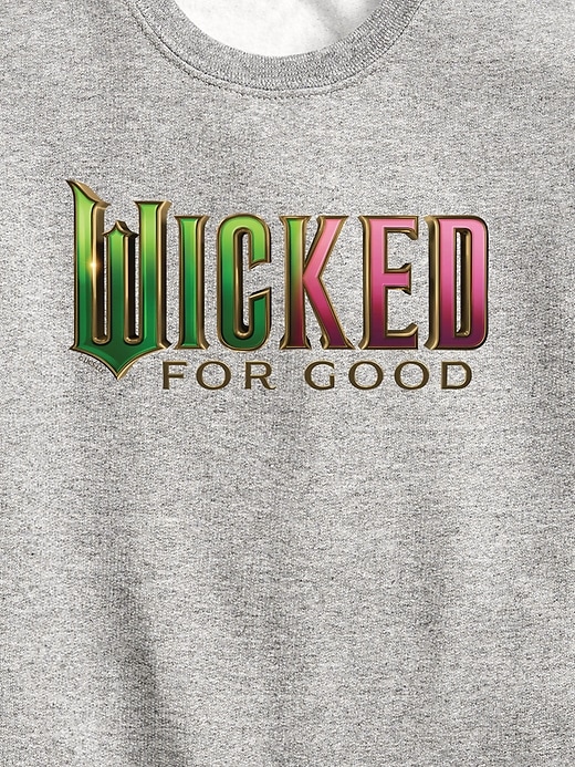 Image number 3 showing, Toddler Wicked For Good Logo Crewneck Fleece Sweatshirt