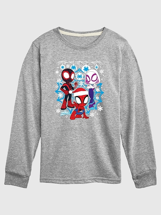 Image number 1 showing, Toddler Spidey And His Amazing Friends Snow Long Sleeve Tee