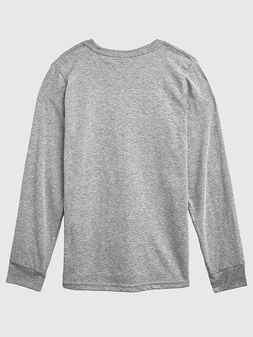 Image number 3 showing, Toddler Peanuts Snoopy and Friends Christmas Tree Long Sleeve Graphic Tee