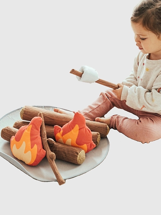 Image number 2 showing, Campout Campfire and Smores Toddler Toy